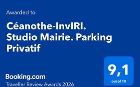 Céanothe-InvIRI. Studio Mairie. Parking Privatif